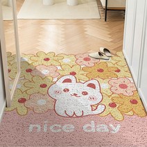 카펫 문 매트 커팅 발 매트 가구용 매트 방수러그, 도안-B2, 45*70CM