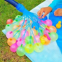 [언니카페] KC인증 물풍선제조기 37p x 3개(111p) 2세트/5세트 스피드물풍선세트 물풍선폭탄, 물풍선제조기(37p x 3개) 111p/5세트