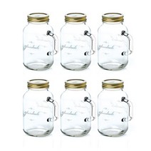 글라스락 캐닝머그 750ml 6조 세트, 없음, 6개