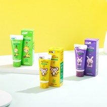 제니튼 닥터제니 클라이네 치약 불소700ppm (라즈베리 포도 바나나) + 15g 미니치약 증정, 바나나, 2개