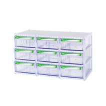 9칸 수납함 CA507-3/수납함/정리함/부품박스/서랍장/보관함/다용도정리함/다용도멀티박스/사무용정리함, 9칸 수납함 CA507-3