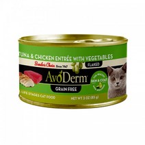 아보덤 참치 앤 치킨 고양이 주식캔 85g, 참치 + 치킨 혼합맛, 12개