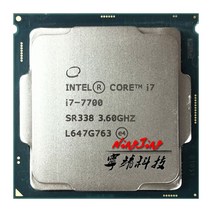 CPU 컴퓨터씨피유인텔 코어 i7-7700 i7 7700 3.6 GHz 쿼드 8 스레드 CPU 프로세서 8M 65W LGA 1151
