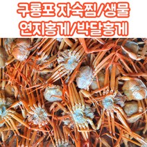 산지직송 당일조업 구룡포 연지홍게 박달홍게 자숙 생물 2kg 3kg 5kg, 고급형_연지홍게_자숙_2kg