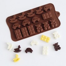 허브인 실리콘 몰드 데코 미니몰드 붕어빵 과일 66구 모음외, 데코 장남감모음 15구 몰드