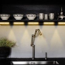 LED 인체 모션 자동 감지 센서등/접착식 무선 조명등, 3_원형 실버 센서_백색-1298750