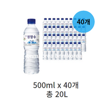 강원 평창수 생수, 20L, 9개