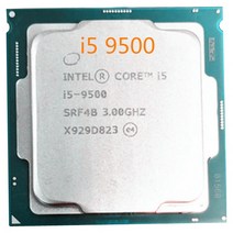 코어 i5 9500 3.0G CPU i5-9500 소켓 A1151 14nm 6, 한개옵션0
