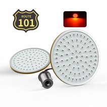 Route101 턴 시그널 오토바이 1156 1157 할리 데이비슨 나이트로드 XG750 팻 보이 밥 헤리티지 소프테일 F, 04 1156 RED