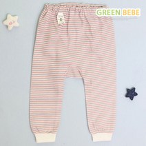 그린베베 국내생산 영유아용 레이싱 양면 실내바지
