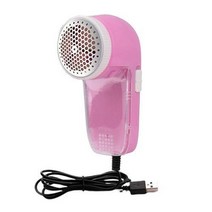 보풀제거기 60 뜨거운 판매 휴대용 usb 전기 옷 보푸라기 제거제 스웨터 카펫 담요 면도기 기계, 분홍색