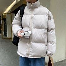 남자 겨울 숏패딩 아우터 경량 무지 중학생 고등학생 캐주얼 패딩점퍼 겨울자켓