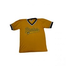 Don Alleson 여성용 MLB 피츠버그 파이어리츠 야구 노란색 저지 셔츠 새 상품 M