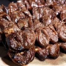 국내산 염통꼬치 캠핑 꼬치구이 닭 염통 소스 닭염통꼬치 50개, 01.염통꼬치 50개