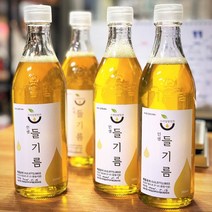 프리미엄 인생 들기름 100% 국내산 저온압착 들기름 냉압착 생들기름, 저온압착 들기름(국내산) 350ml