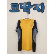 여03409 코오롱스포츠정품 등산복 라운드반팔 반팔티셔츠 아웃도어 중고구제 코딱지구제
