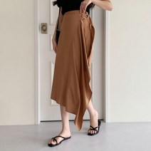 [바보사랑] 겟잇미 피로무 언발 여성 랩 롱스커트[겟잇미]