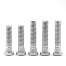휠캡 수입차부품 볼트너트 1020 조각 knurled13mmM12 15 자동차 바퀴 러그 볼트 휠 길이 나사 포드 마즈다 현대 기아 재규어, 10PCS 48MM+M12x1.25
