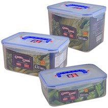 투명김치통 김장통 절임통 장아찌통 작은김치통 김치보관 오이지통, (4.7L), 1개입, 5L