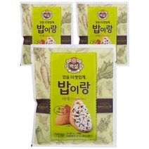 백설 밥이랑 야채, 27g, 3개
