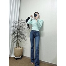 [라앤드리] 골반 패드 부츠컷 데님 (4color)