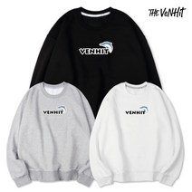 벤힛 코상어 특양면 세미오버 남녀공용 무지 맨투맨 M~4XL 빅사이즈