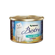 뉴트리나 비스트로캔 160g 24개입 고양이간식, 참치와 황다랑어