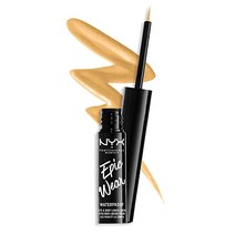 NYX 닉스 에픽 웨어 메탈릭 아이라이너 워터프루프 틸 메탈, Yellow, Matte