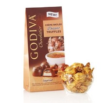 Godiva 고디바 크림 브루리 트러플 초콜릿 디저트 Creme Brulee Truffles, 1개