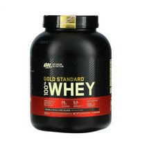 Optimum Nutrition 옵티멈 뉴트리션 100% 유청 단백질 더블 리치 초콜릿 2.26kg 골드 스탠다드 프로틴, 1개