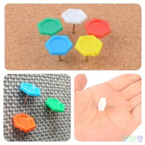 굿마켓 육각 압정 고정압정 게시판압정