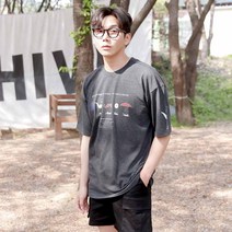 문컬렉션 5부반팔티 오버핏반팔티 컬렉션 빅사이즈 반팔 티셔츠 여름 데일리 오버핏 캐주얼 루즈핏 레터링티 프린팅티셔츠 남성반팔티 여성반팔티 커플룩 남녀공용 남성용