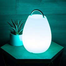 벽난로 혁신적인 방수 야외 배터리 작동 휴대용 LED 충전식 랜턴 조경 테이블 조명 색상, [02]