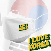 인쇄마스크 아이러브코리아 대한민국 태극기 마스크 25매 모델명 dki_12 KF94 3D입체형