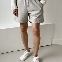 셀러허브(잡화) 남자 봄 여름 데일리 옆트임 밴딩 고무줄 반바지