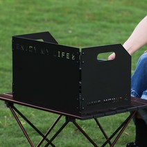 야외 캠핑 스토브 바람 방패 3 배 두꺼운 접이식 바람 방패 필드 카드 로 휴대용 대형 열 수집 판