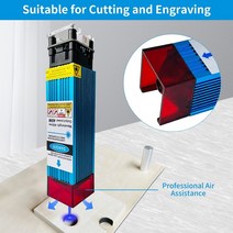 레이저 커팅기 각인기 컷팅기 가공기40w 레이저 모듈 450nm 조각 레이저 헤드 조각 금속 나무 아크릴 레이저 조각 기계 cnc 라우터 절단기 JX, 24v