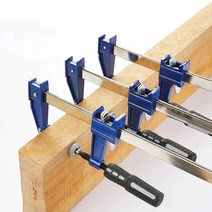 아이베란다 블루코팅 목공 클램프 F형 목공바이스 목재 공구 NA, 1개