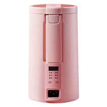 두유 두부 제조기 죽 건강식 다이어트식 제조기 220v 전기 기계 멀티 쿠커 쌀 103, 분홍색, 에게