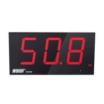 소음 측정기 데시벨 벽걸이 소음 공사장 전광판, ws1803 업그레이드 + 3미터 프로브