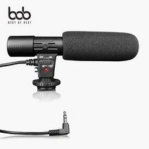 고프로마이크 외장마이크 고감도입체외장마이크:bobMMMIC ICLDUS 써밋커머스 빠른배송 +50005246 35파이마이크 카메라마이크, l눌러서구매하기ㅣ:MIC_01_블랙