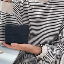 [양가죽] 메쉬 미니 반지갑