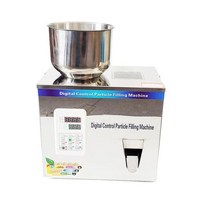 자동계량기 소분기 분말기계 입자 충전 기계 도저 분말 필러 차 잎 견과류 규모 허브 콩 종자 건 드리는 약 옥수수 곡물, 100g 모델, 220v, 우리를