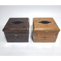 옹이냅킨함 대나무티슈케이스 업소용 플라스틱냅킨케이스, 대나무색, 1개