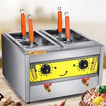 면탕기 대량 탕면기 가열 요리 스탠드 밀면 막국수, 두꺼운전기난방모델수직형3기통9구면밥솥