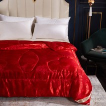 【】선물은 비단 여름은 시원하고 봄과 가을은 두껍고 겨울 이불 코어 그룹 구매 및 포장