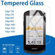 Garmin Edge 용 강화 유리 2 GPS 자전거 스톱워치 화면 보호 필름 액세서리 530 130 820 830 1000 1030 1040, [02] 2PCS, [03] Garmin Edge 820