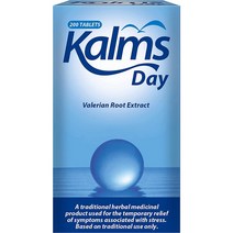 영국 칼름스 Kalms Day 데이 발레리안 루트 추출물 200정, 1팩