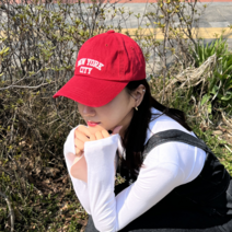 커밍투유 뉴욕 자수 레터링 볼캡
