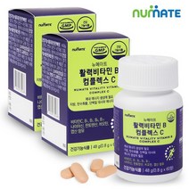 뉴메이트 활력비타민B 컴플렉스C (2박스/4개월분), 없음